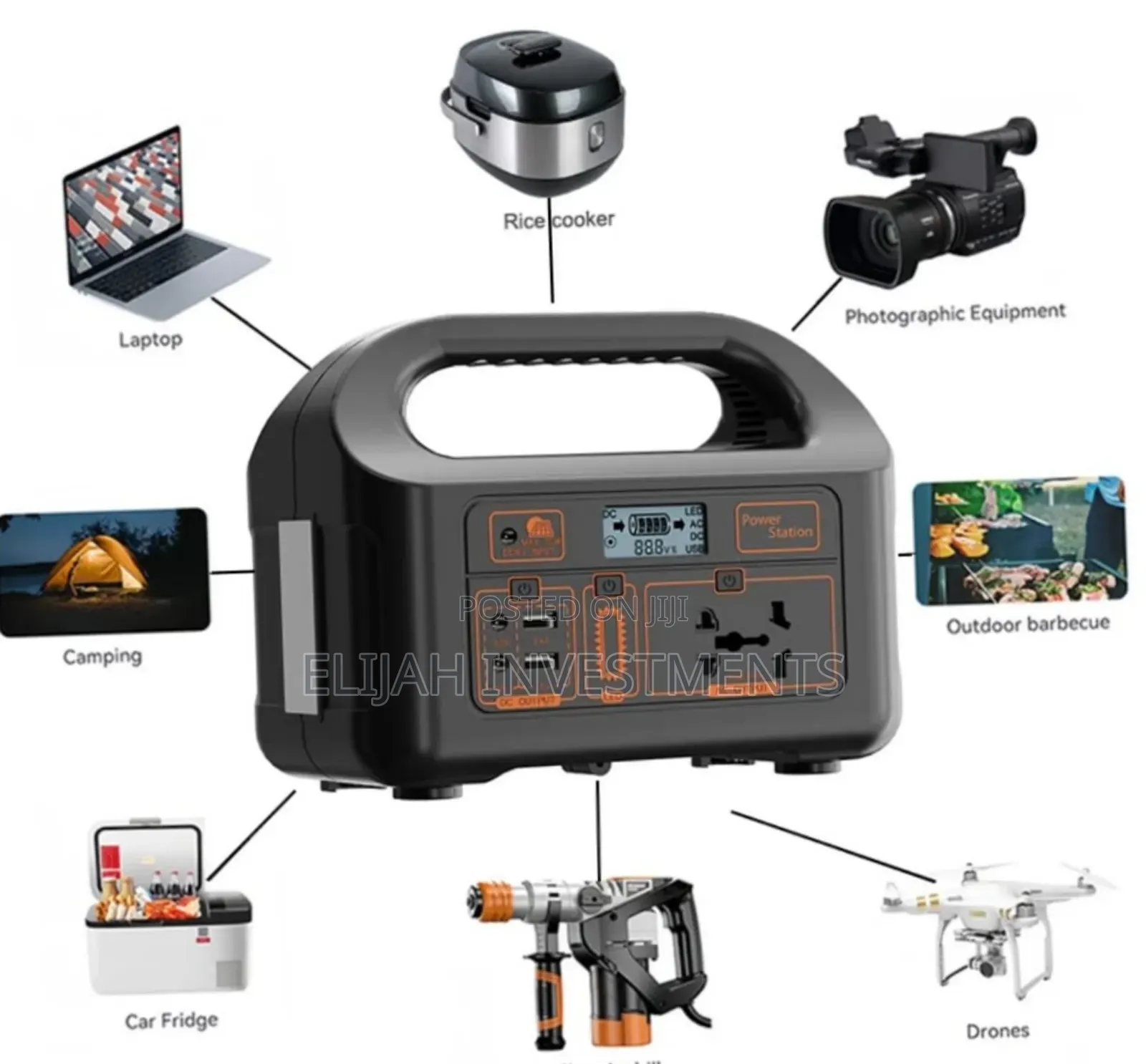 150w Portable Power Backup Station(Electric Generator)