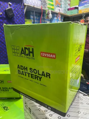 50ah Original Adh German Technology Solar Battery Zuka