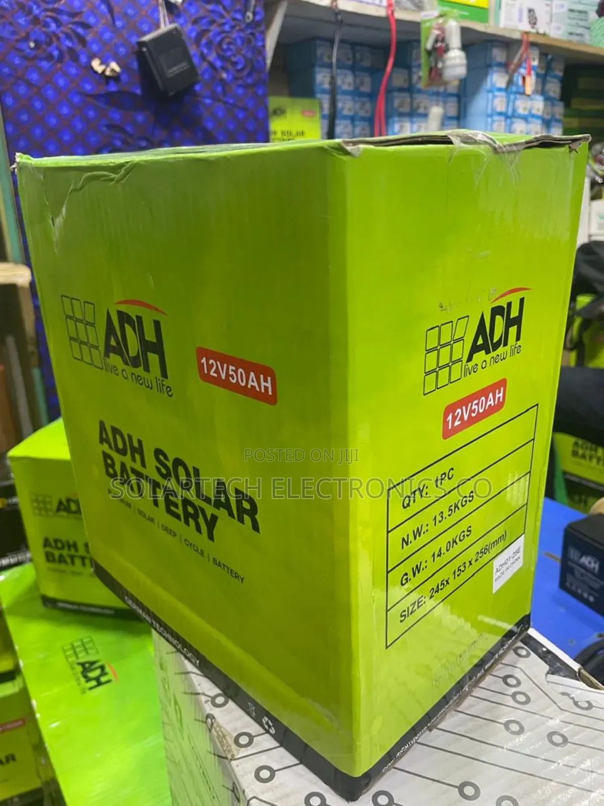 50ah Original Adh German Technology Solar Battery Yewo