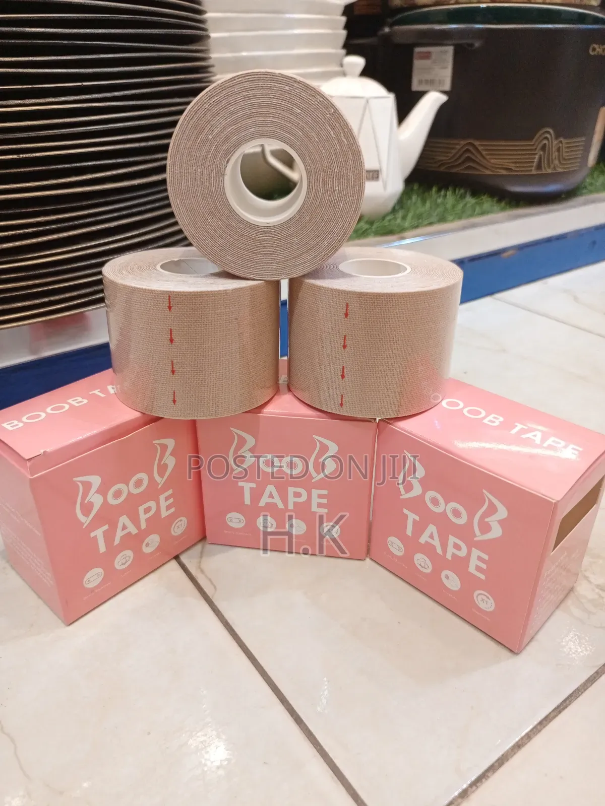 Sticky Lingerie Invisible Boob Tape