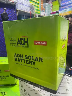 50ah Durable Adh German Technology Solar Battery Jumo