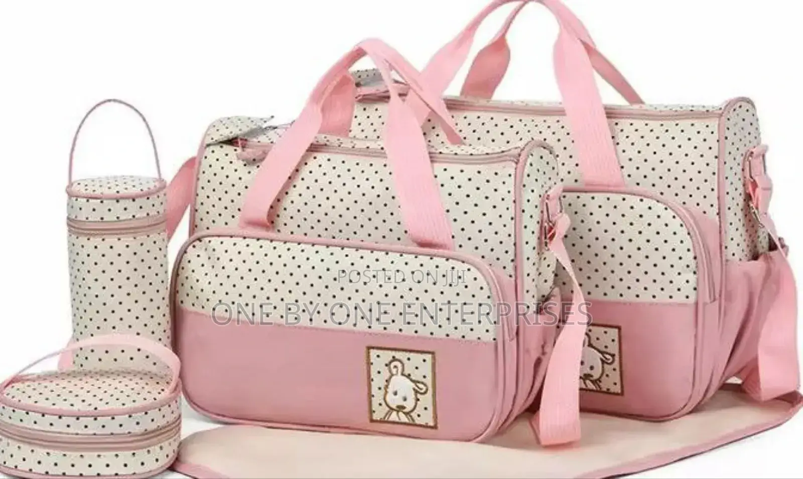 5 PCS Baby Diaper Changing Bag Pack.