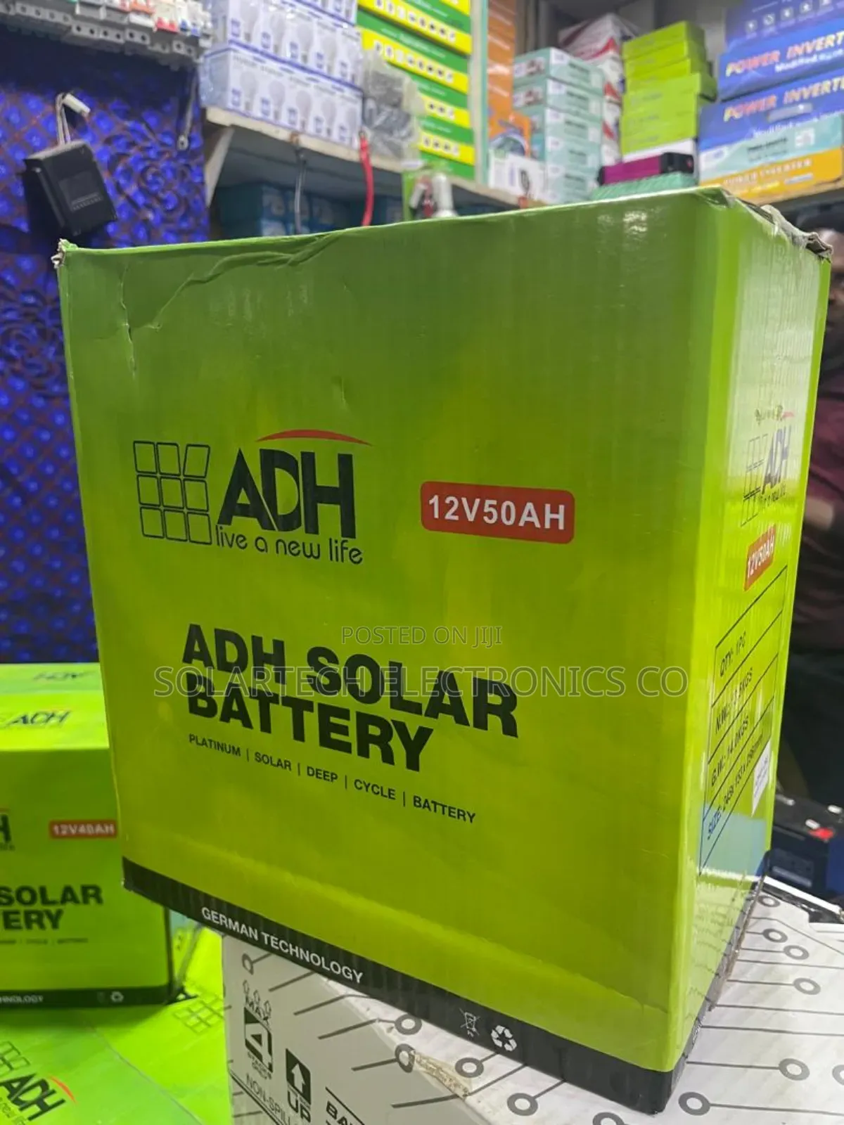50ah Original Adh Solar Powder Battery Guko