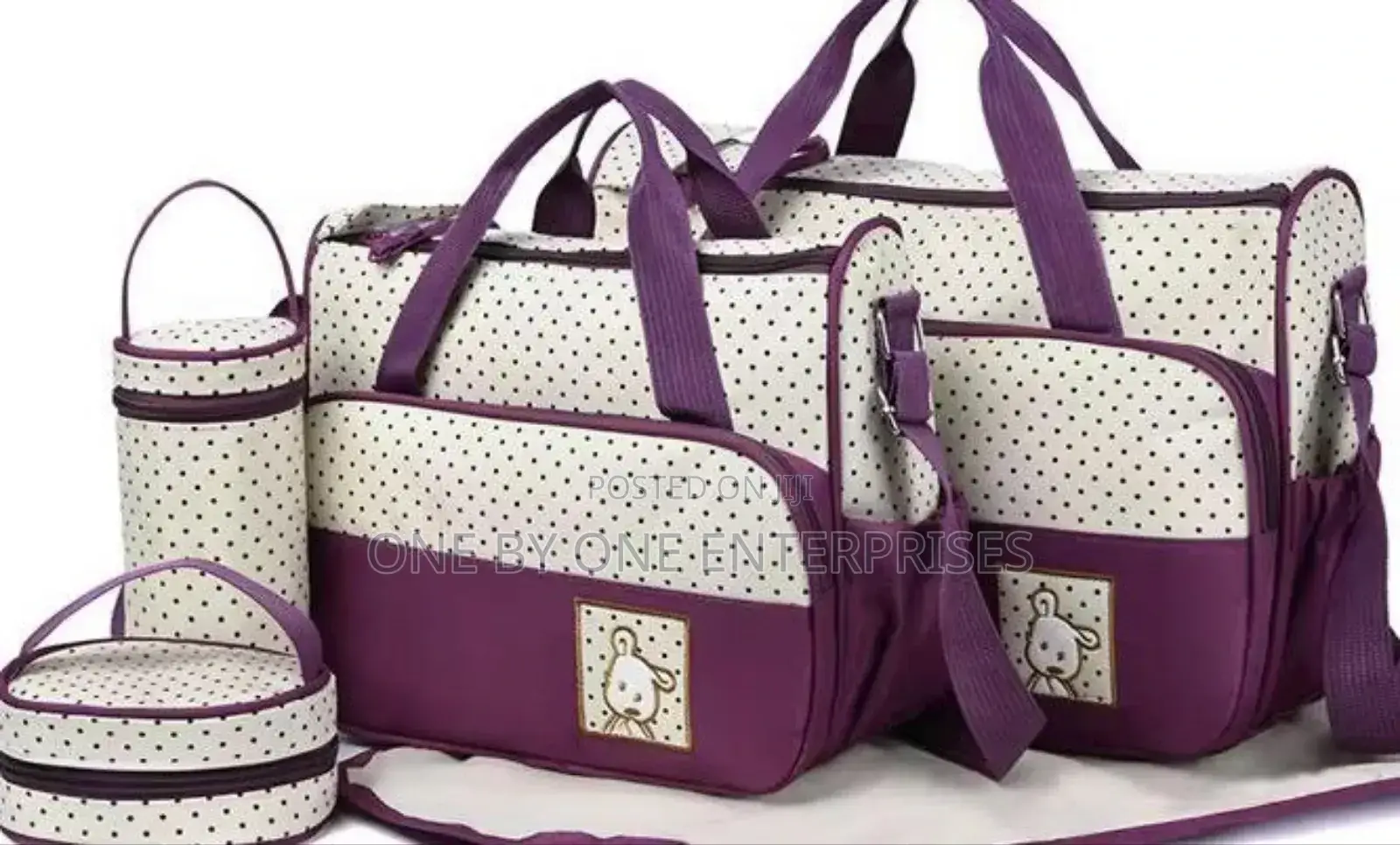 5 PCS Baby Diaper Changing Bag Pack.