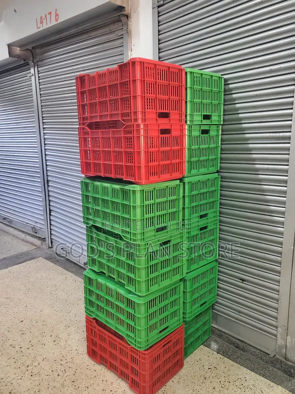 60×40×33cm Plastic Crates Plastic Crates