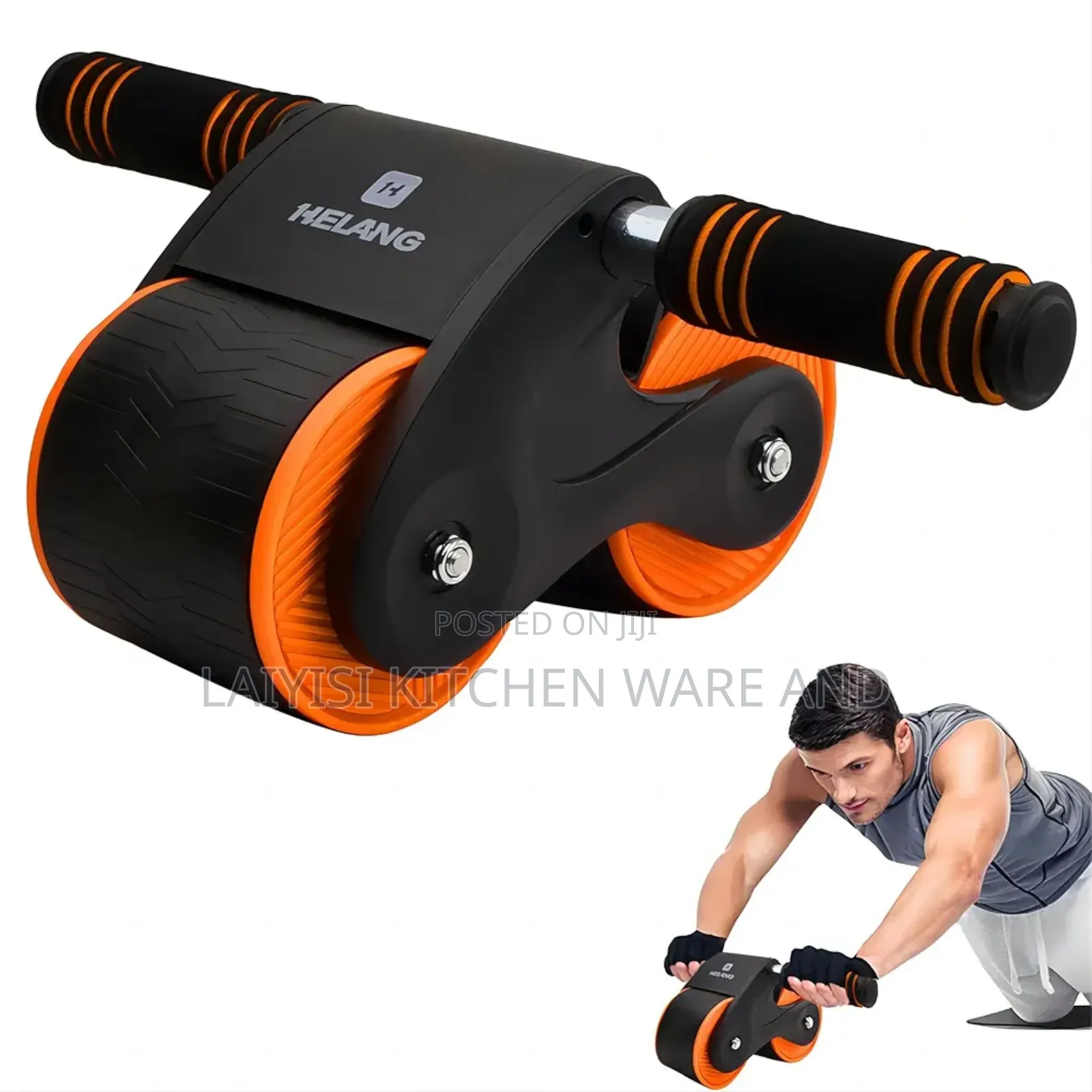 Abdominal Wheel for Abs -Automatic Rebound Strength Training