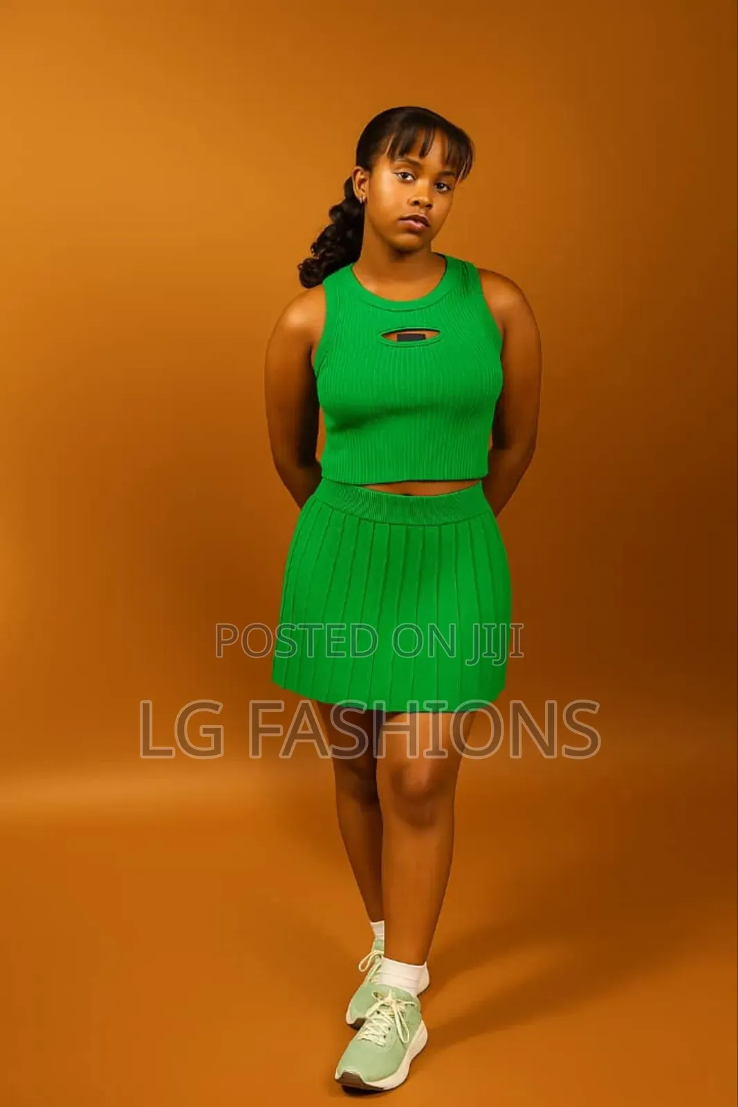 Ladies Two Piece/ Dominica Ribbon