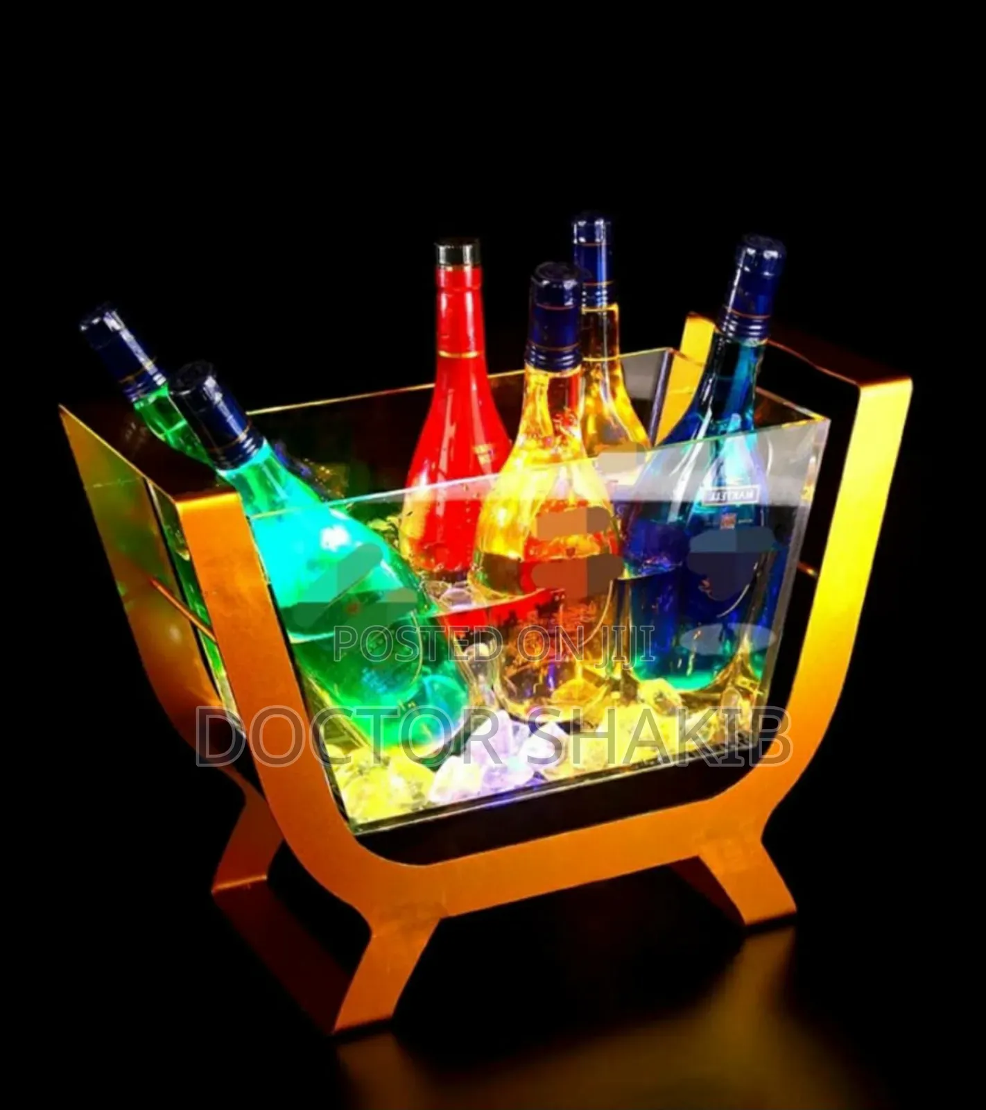 Led Boat Shape Heavy-Duty Bucket