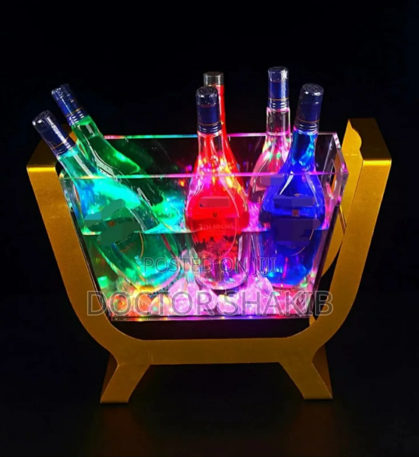 Led Boat Shape Heavy-Duty Bucket