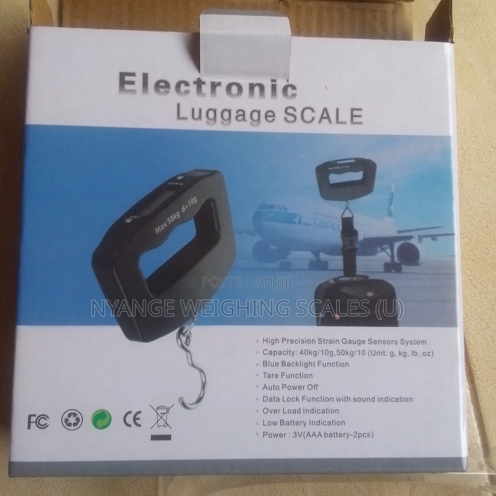 Abs Digital Weighing Scale LCD Weigh Suitcase Travel Weighing Scale