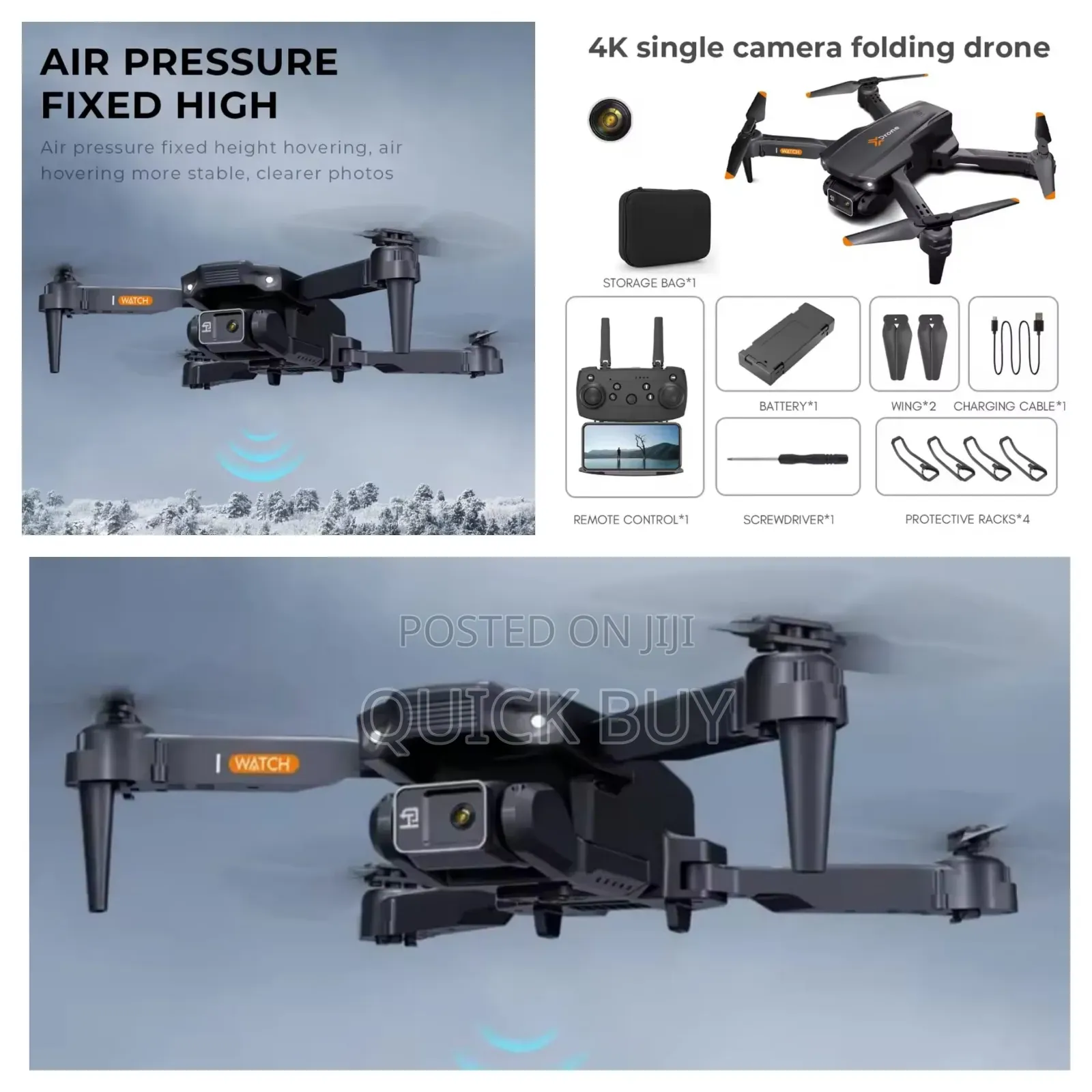 H15 Pro Premium Foldable Drone