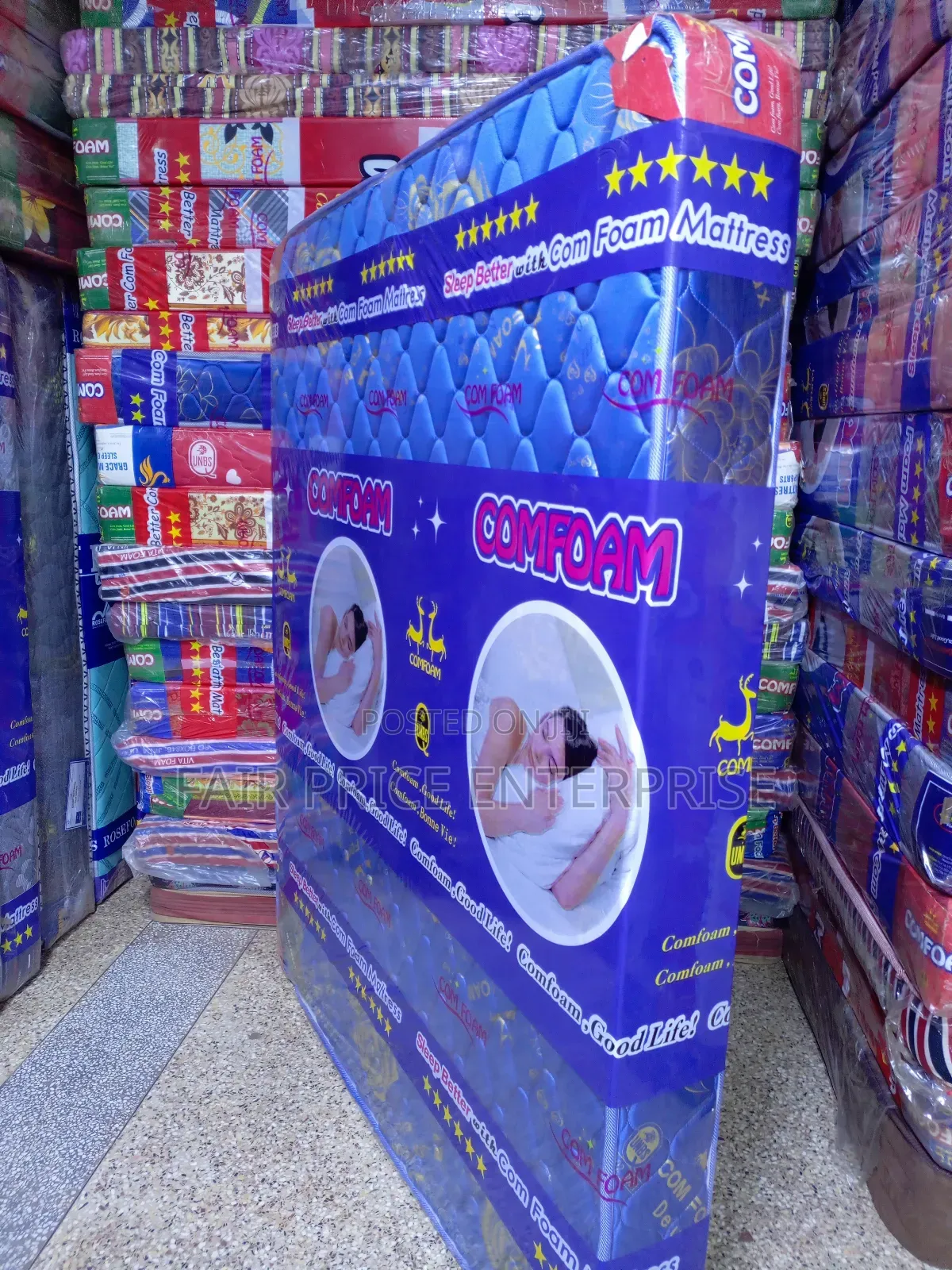 Mattresses Comfoam 5x6 By6 Inches High Density