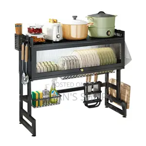 3 Tier Over Sink Dish Rack Steel Dish Drainer