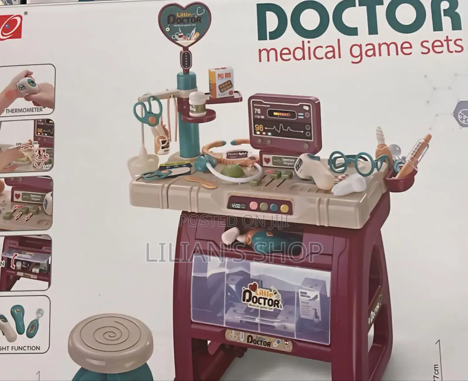 23pcs Kids Doctor Game Set(Doctor Play House