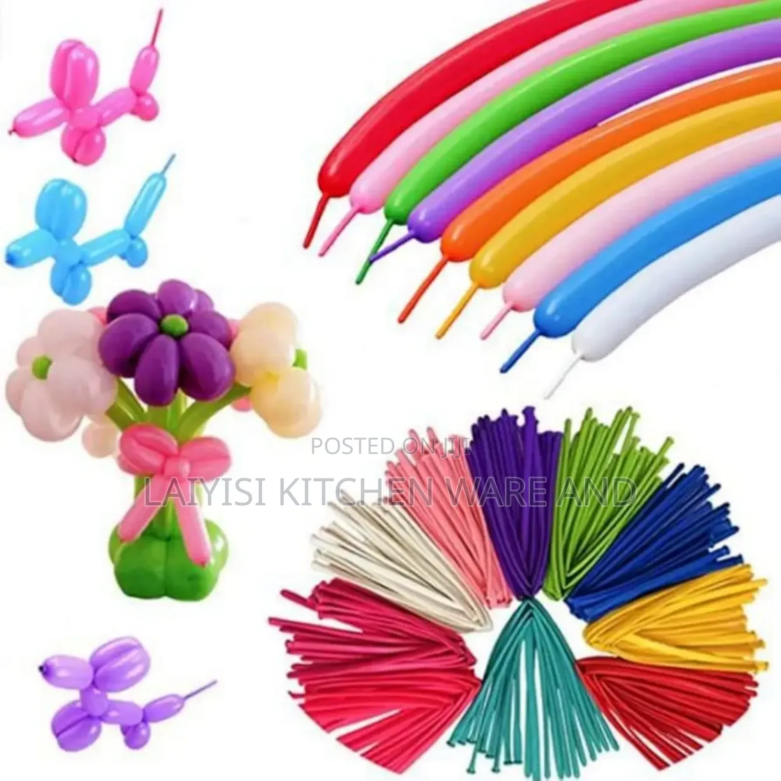 200 Pieces Magic Balloon Long Modeling Kids Birthday/Wedding