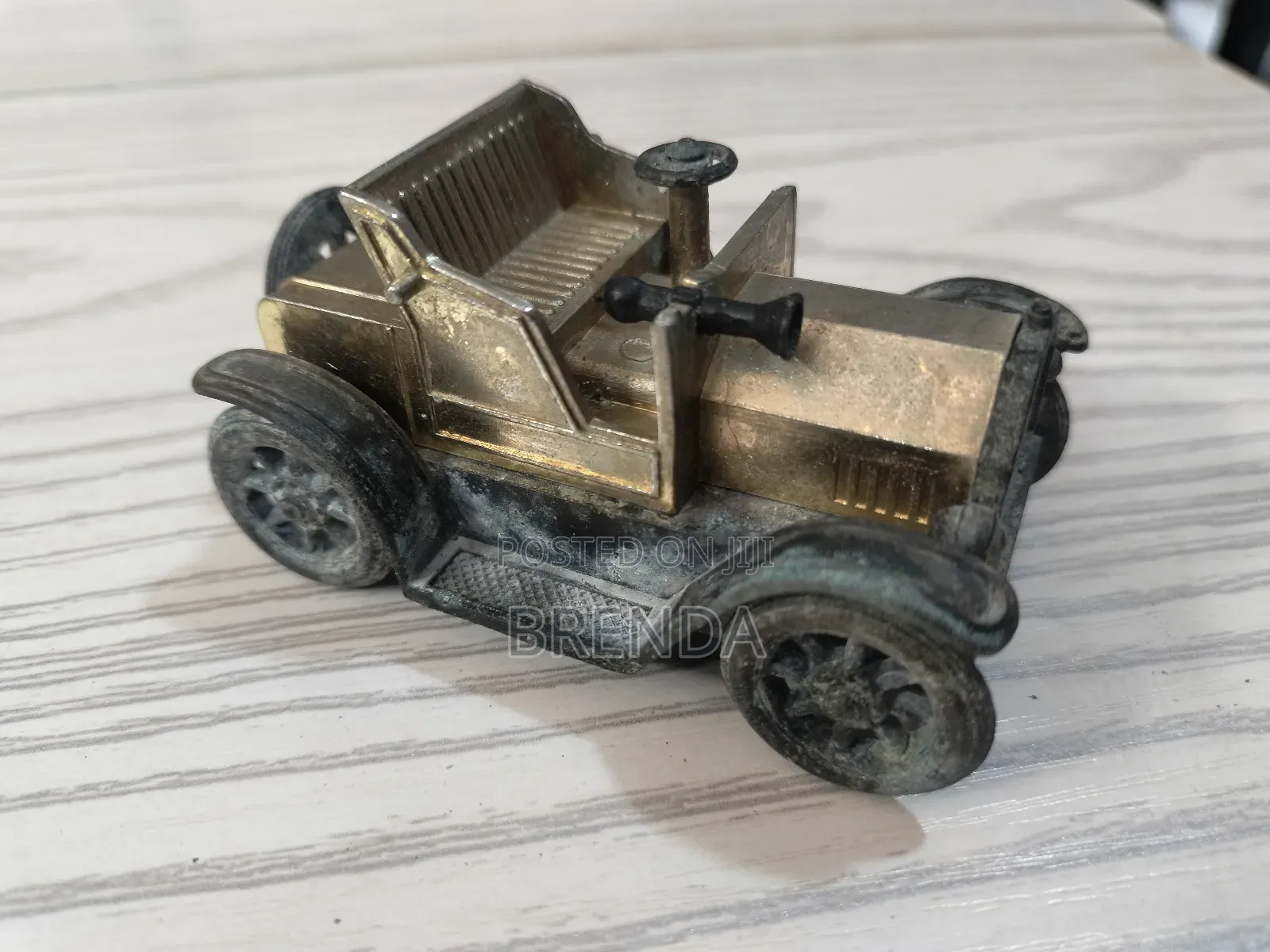 Vintage 1917 Model T Copper Metal Car