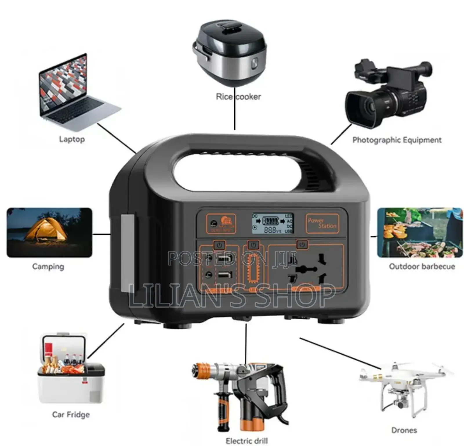 150w Portable Power Backup Station(Electric Generator)