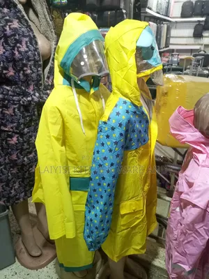 1piece Ofcolorful Kids Rain Jackets – Waterproof Windproof