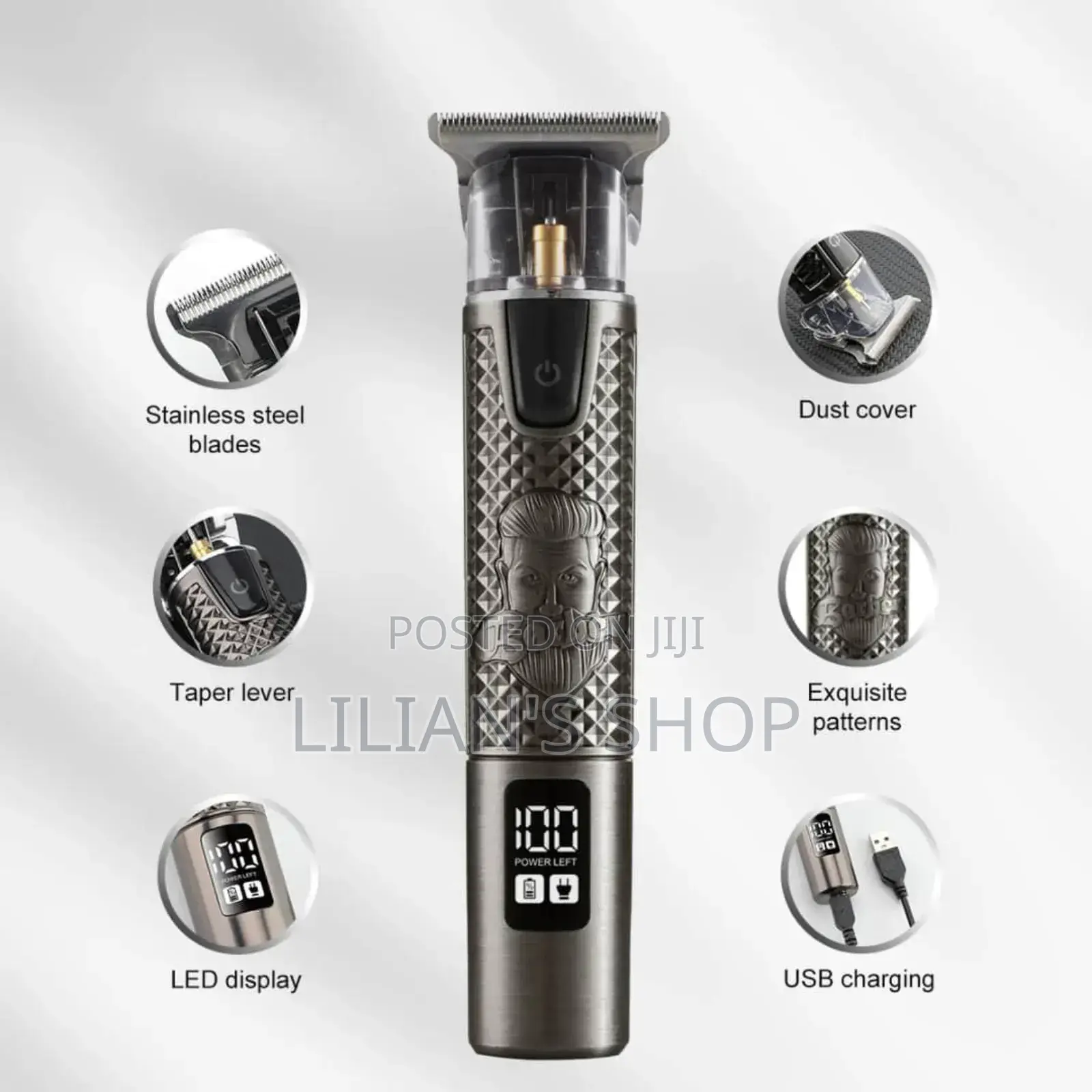 Sokany Professional Hair Clipper, Model Sk-16015.