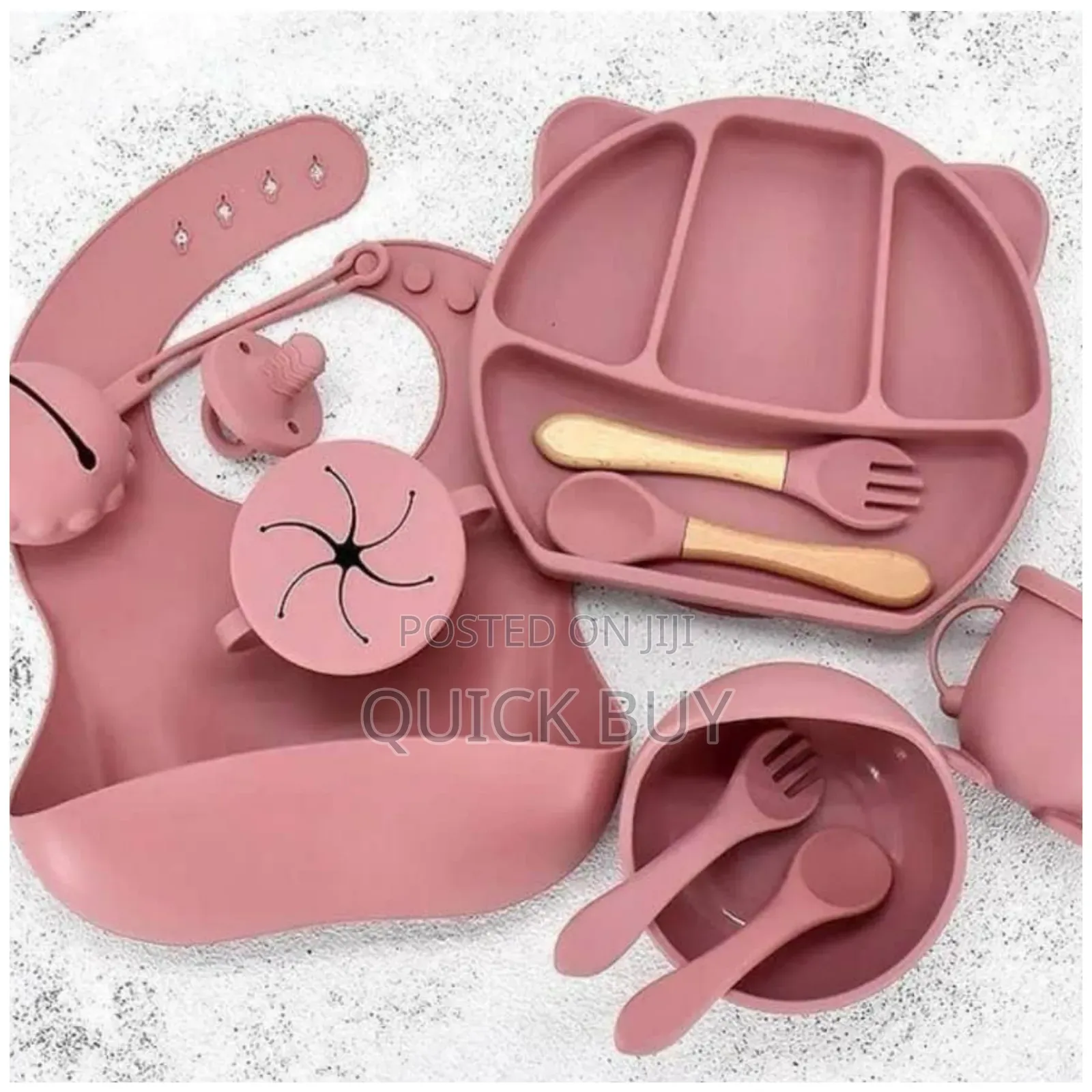 Affordable Baby Silicon Feeder Set