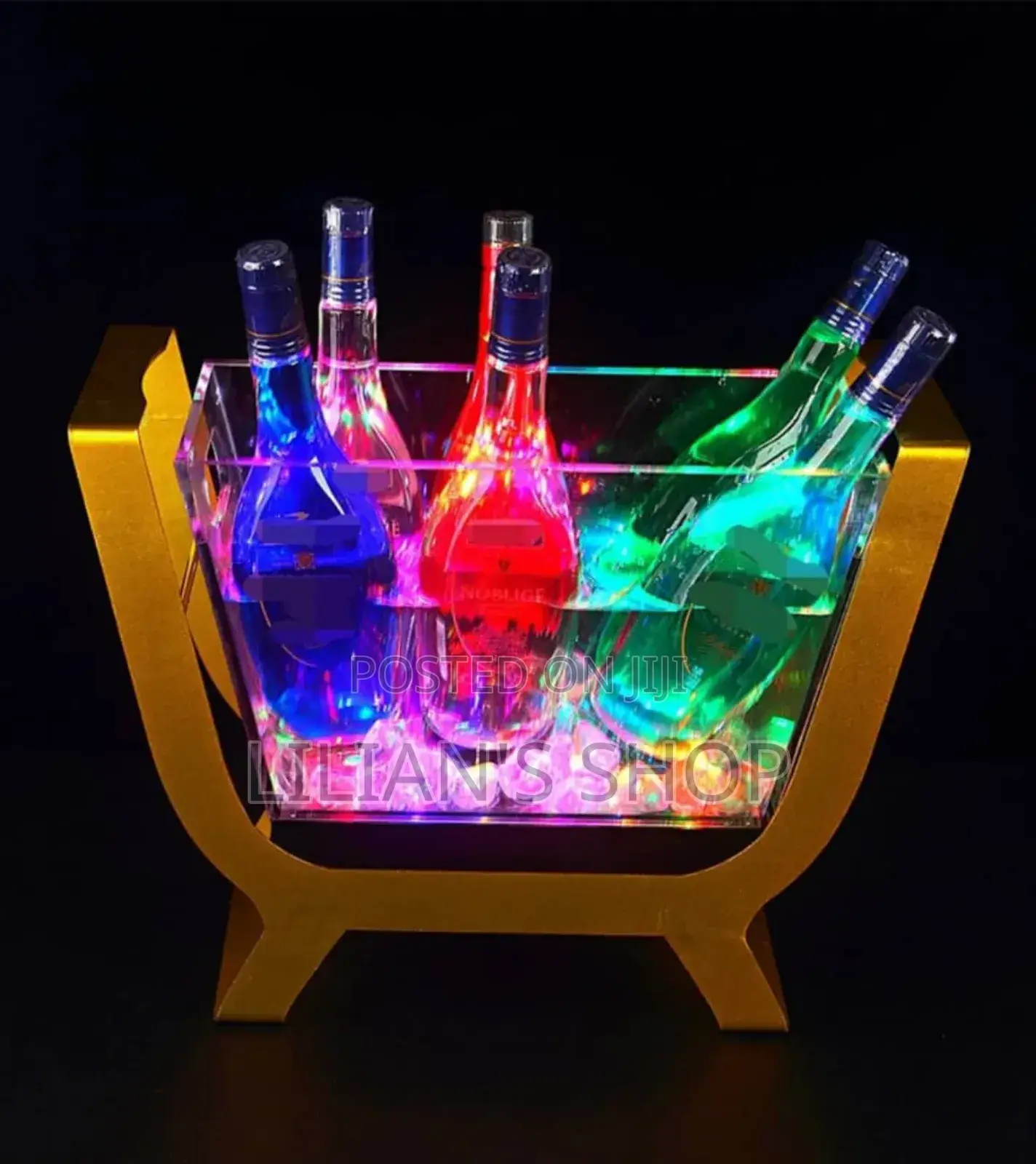 Led Boat Shape Heavy Duty Ice Bucket