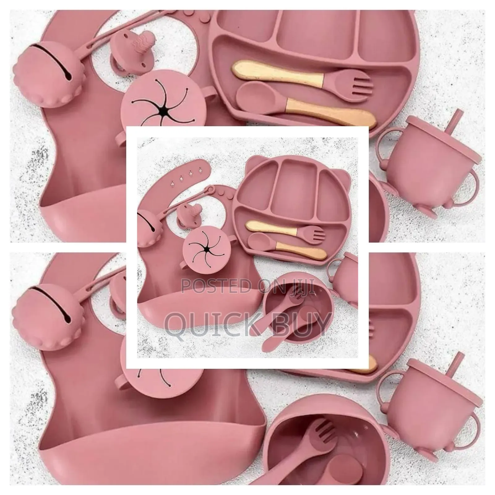 Affordable Baby Silicon Feeder Set