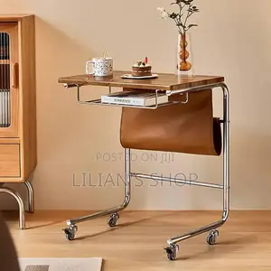 Bedside Table With Storage Compartments