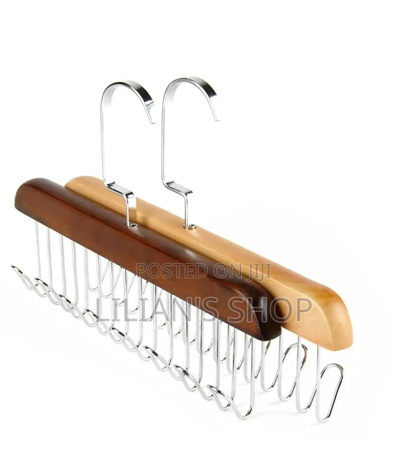 Multifunctional Wooden Hanger