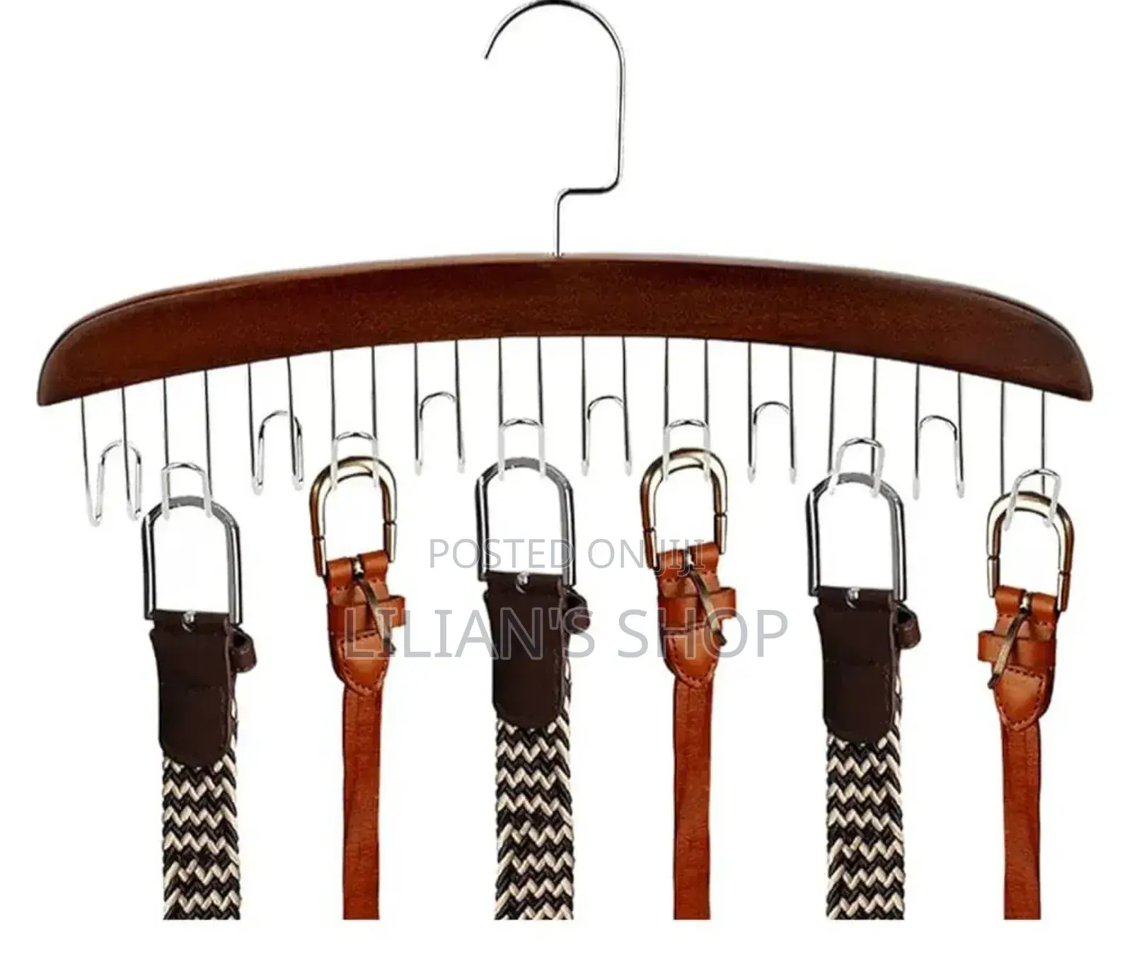 Multifunctional Wooden Hanger