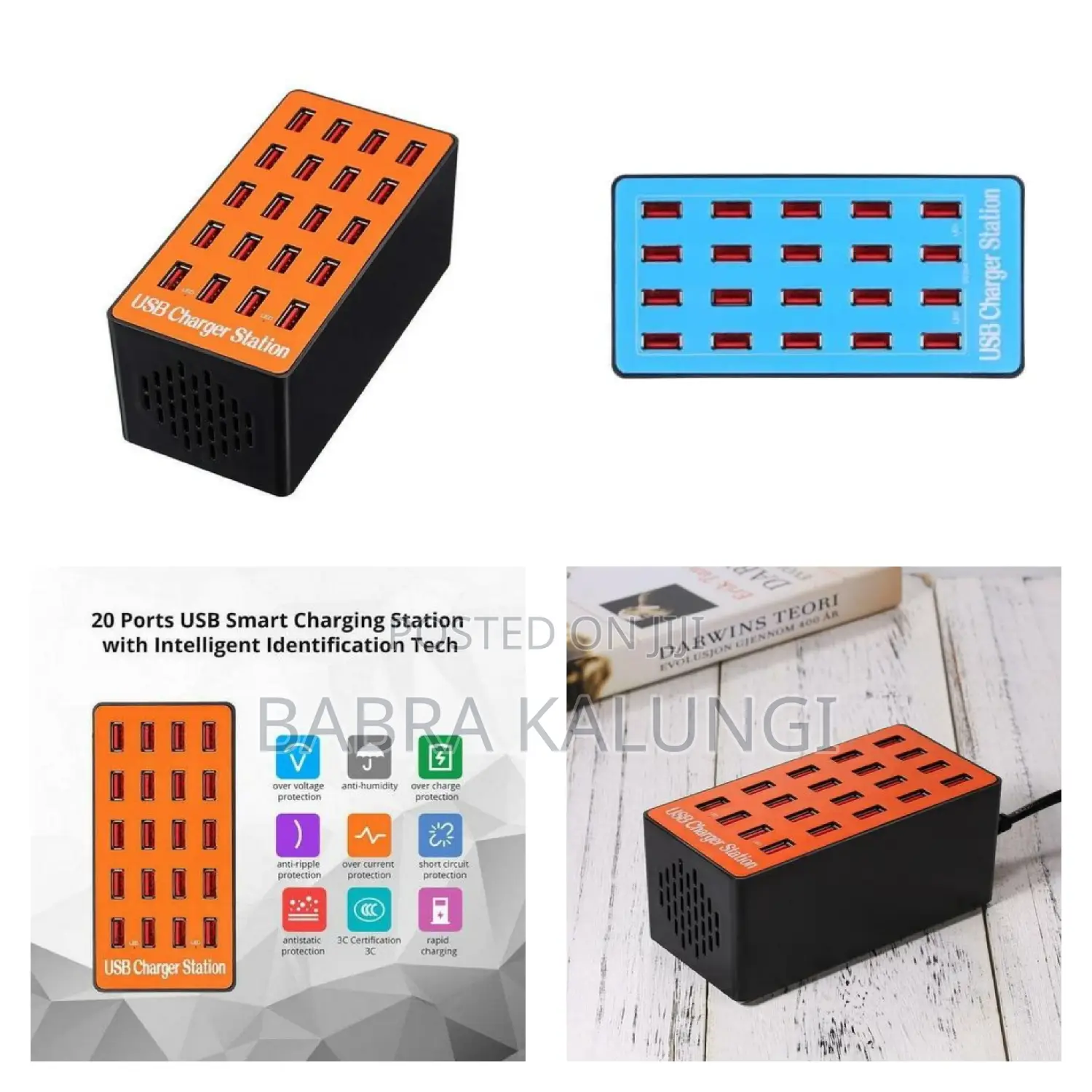 100w 20 Usb Port Charging Station