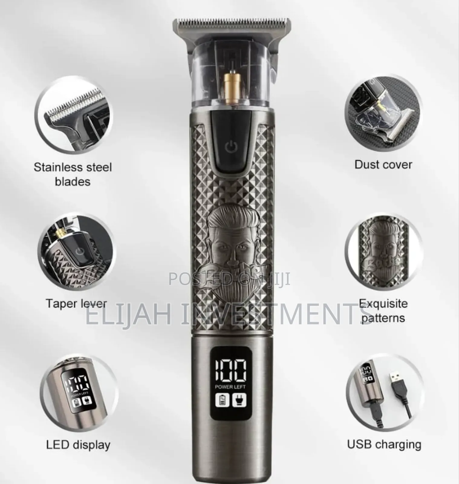 Sokany Professional Hair Clipper, Model Sk-16015.