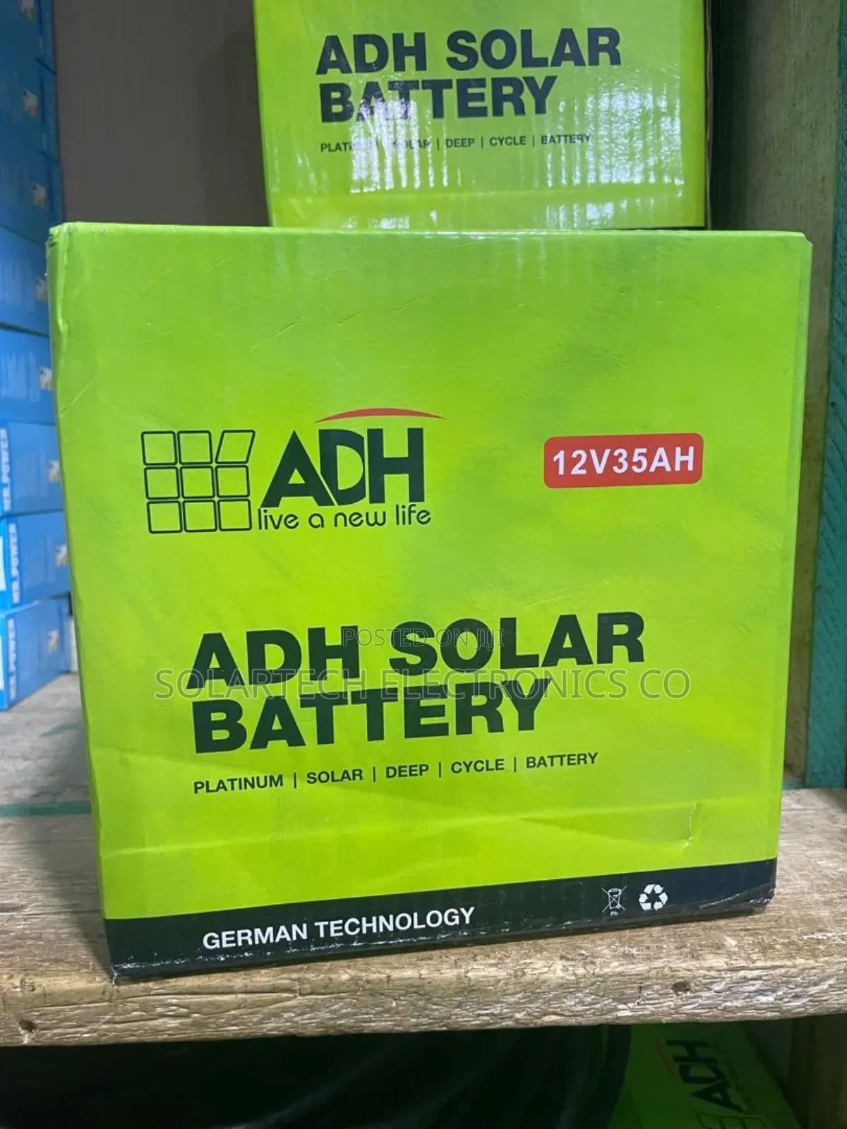 35ah Original Adh Solar Powder Battery Cuka