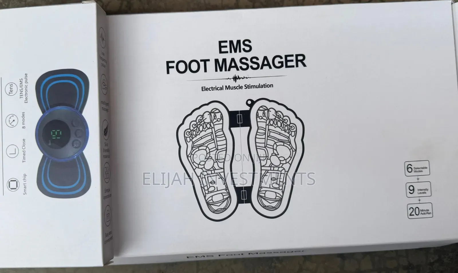 2in1 Neck and Foot Massager Package