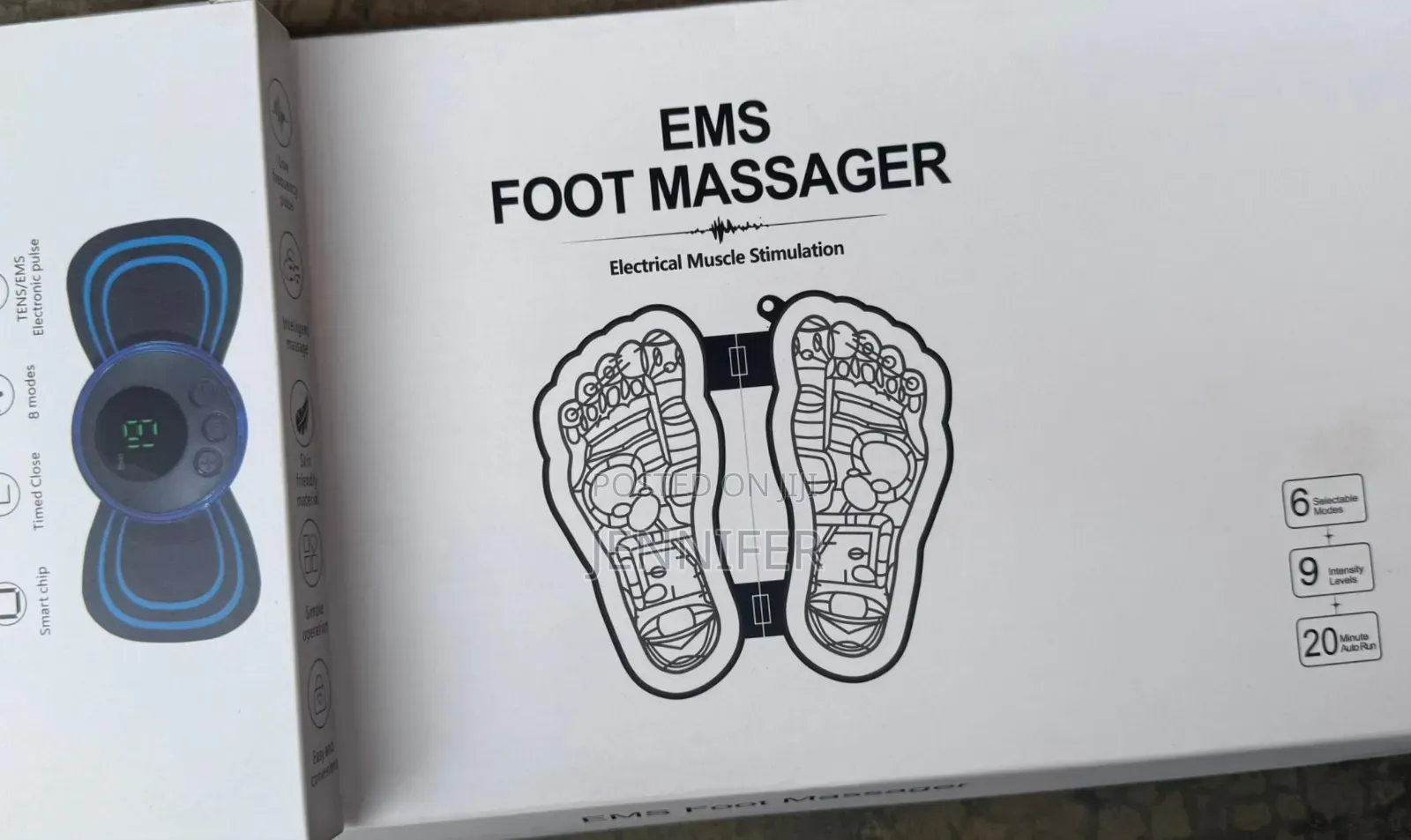2in1 Neck and Foot Massager Package