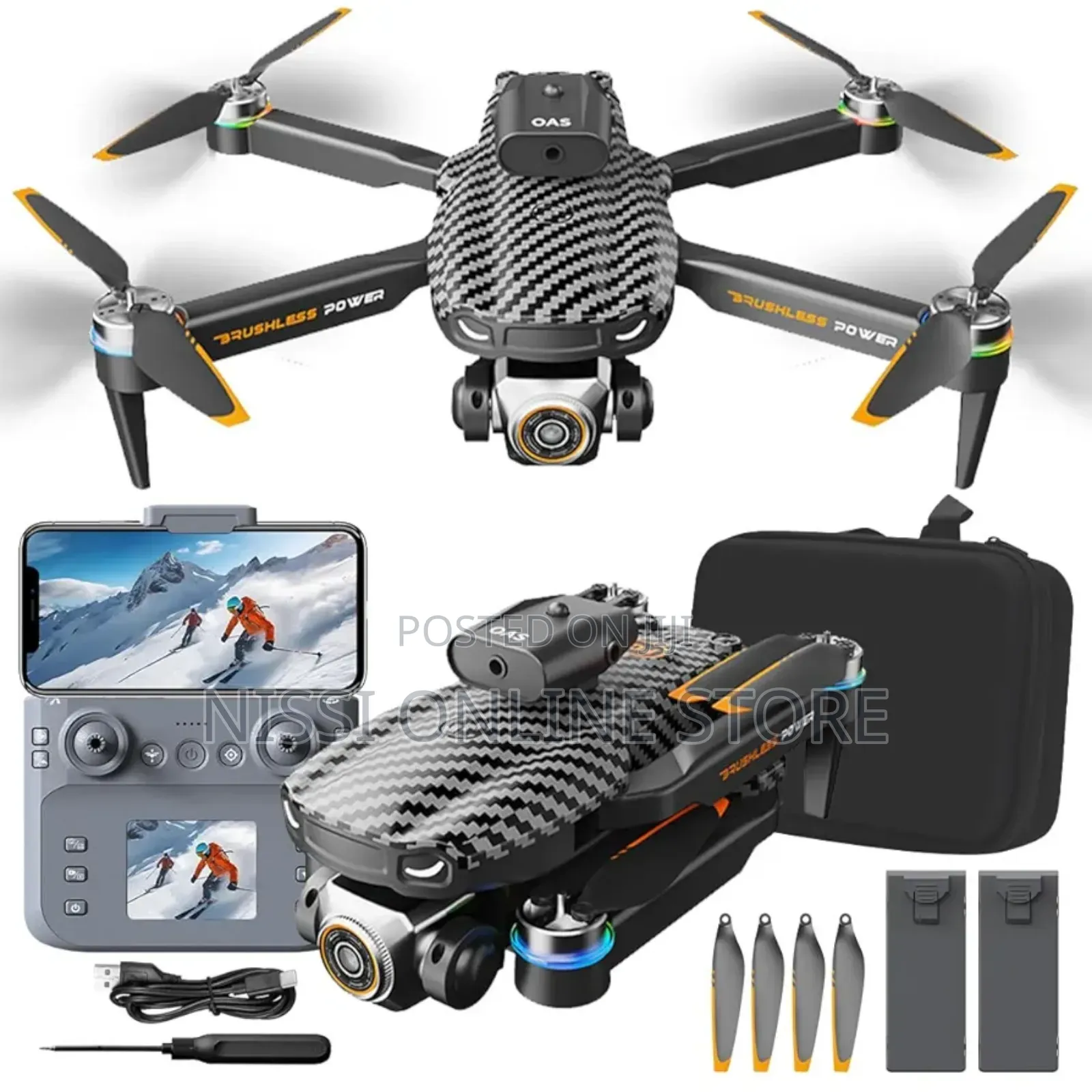 S9 Intelligent Aerial Drone With Obstacle Avoidance