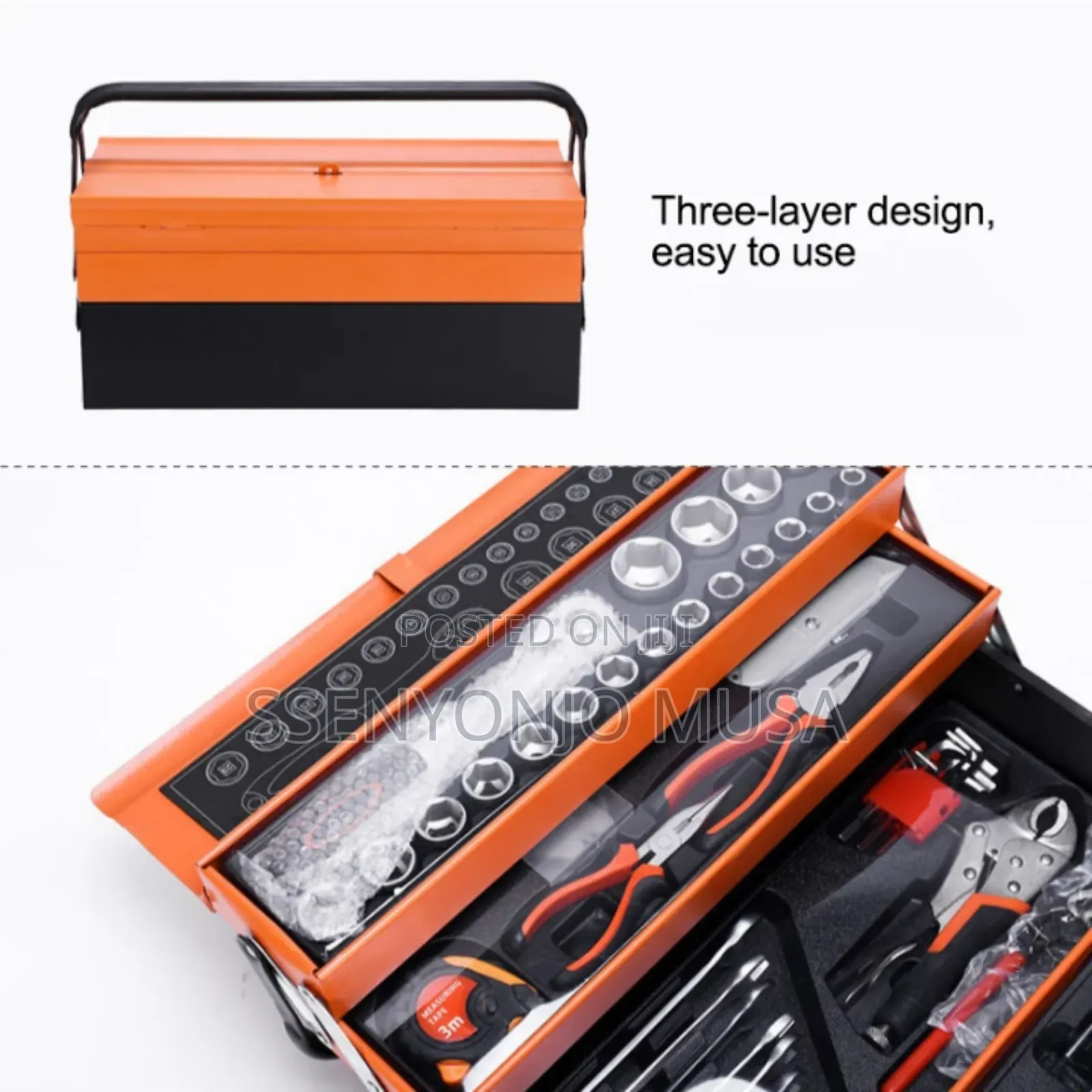 Tool Socket Ratchet Set -85 Piece Heavy Duty Mechanics Kit