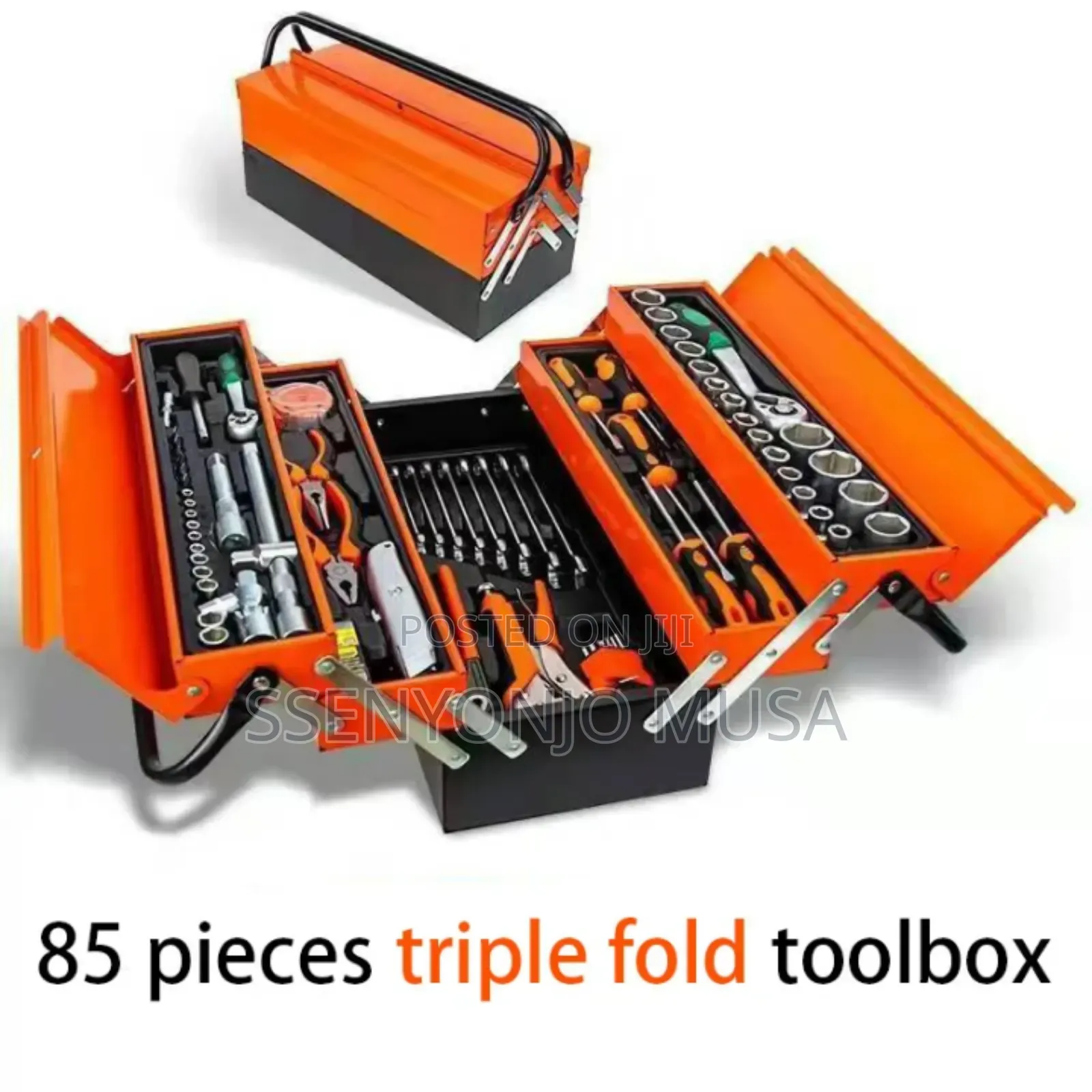 Tool Socket Ratchet Set -85 Piece Heavy Duty Mechanics Kit
