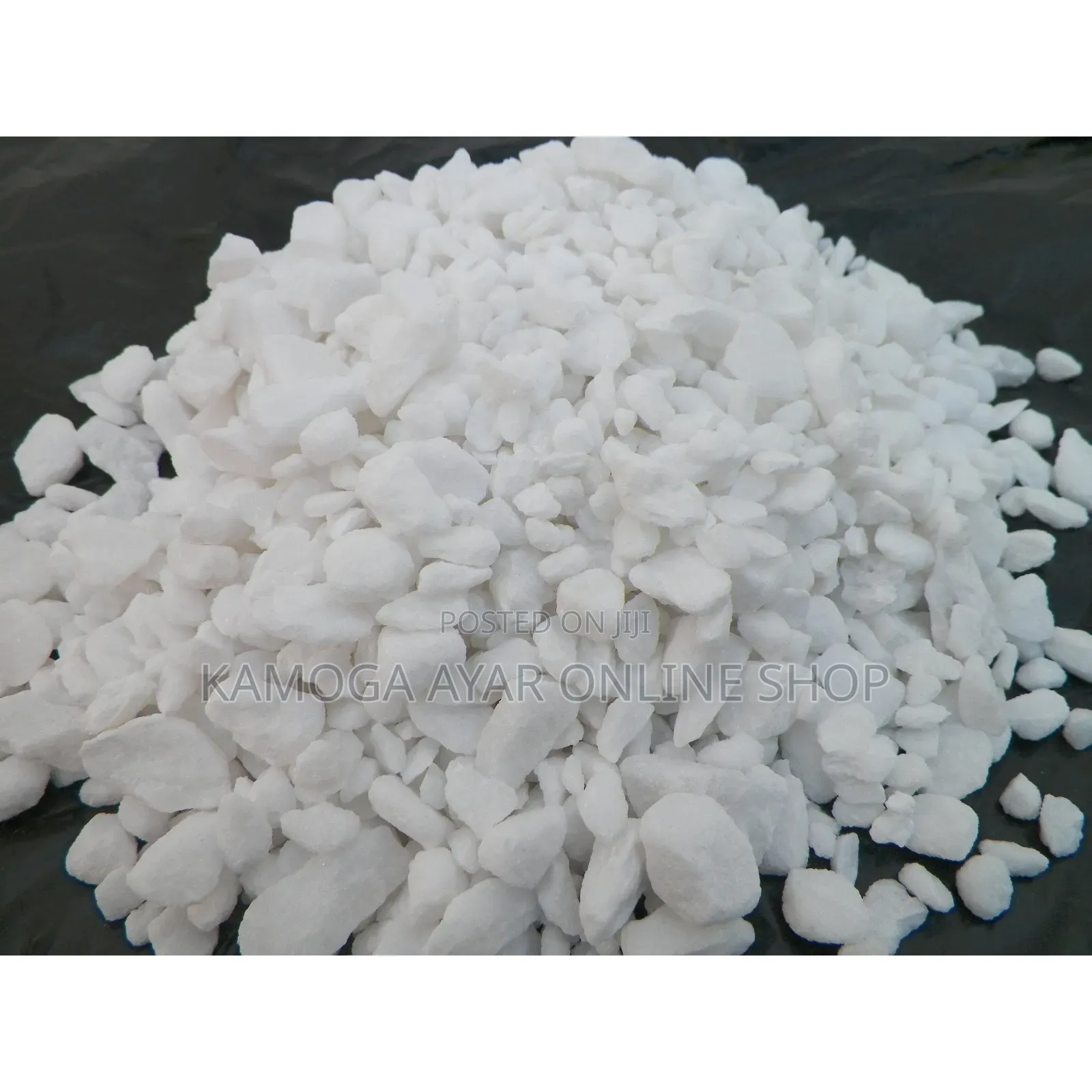 Broken White Marble Stones