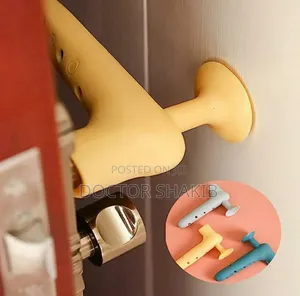 New 3pcs Spacehoop Silicon Door Stopper