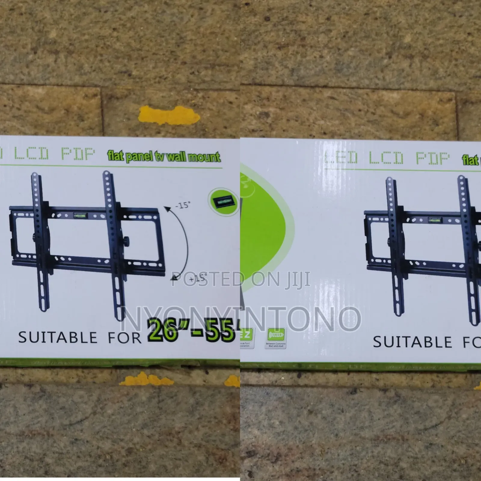 26"-55" Flat Panel Tilting Wall Amount