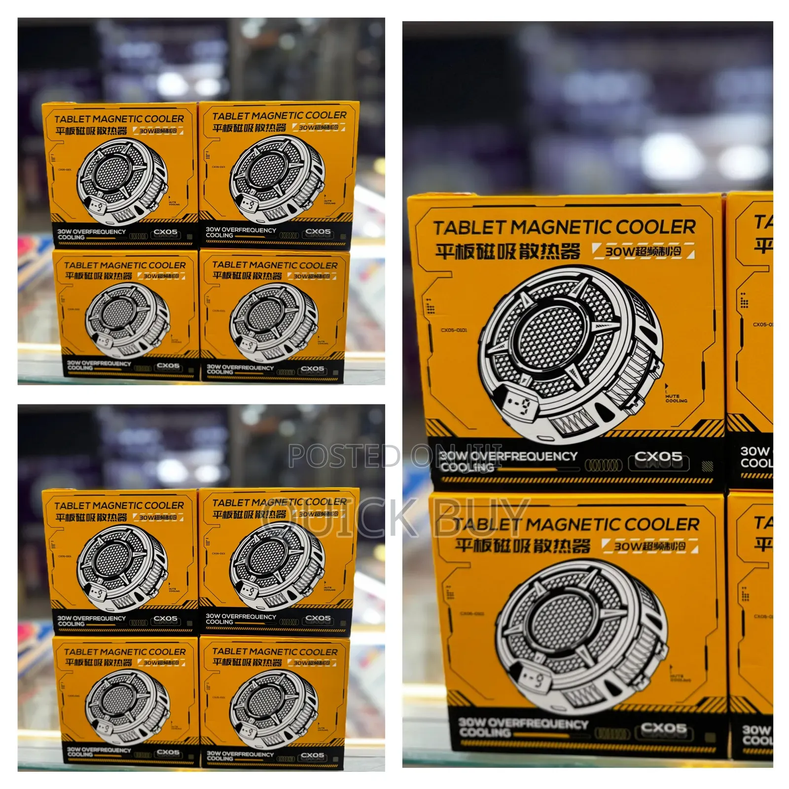 Tablet Magnetic Cooler 30w Over Frequency Cooling