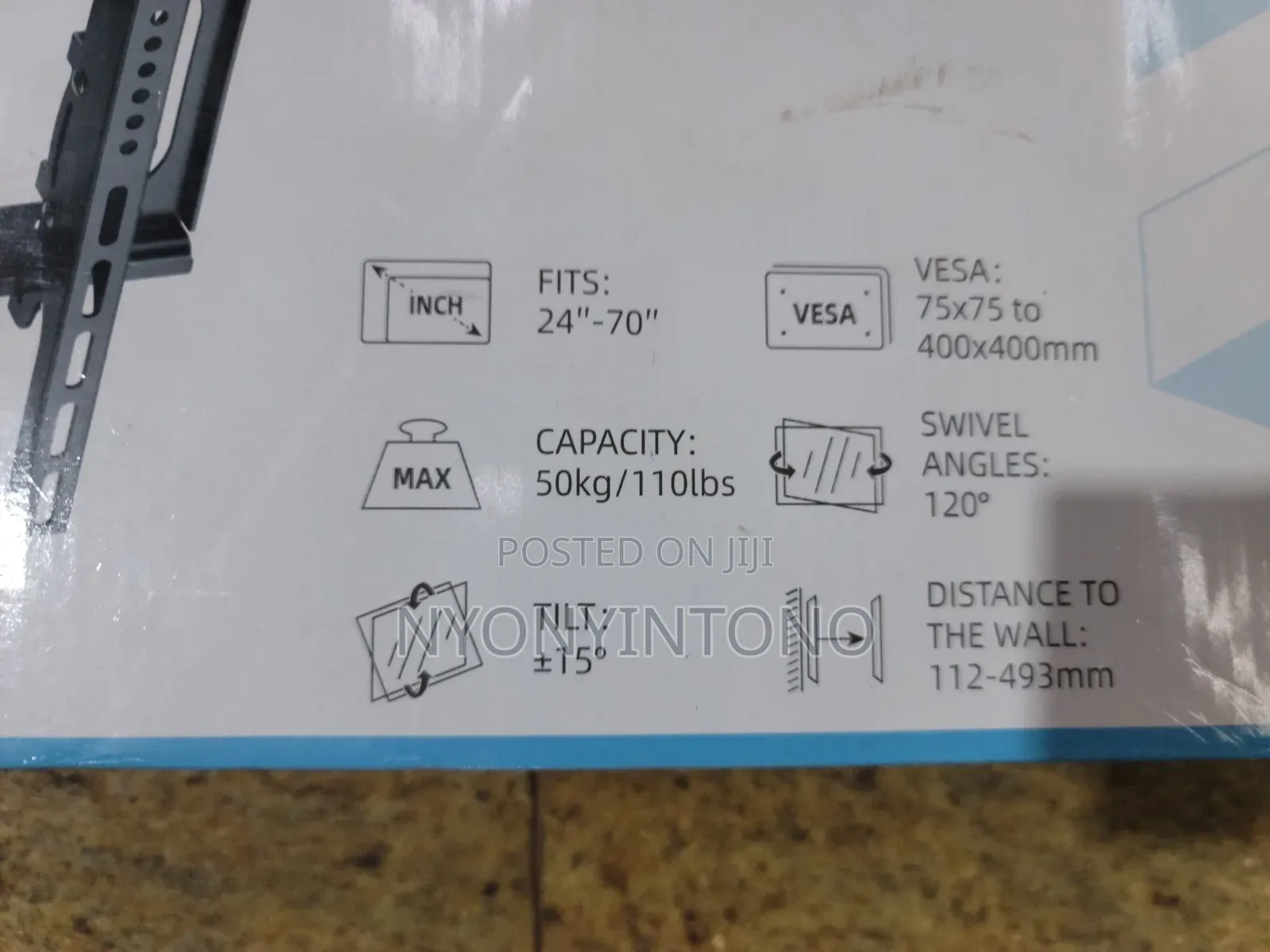 24"-70" Full Motion Plasma Tv Wall Mount