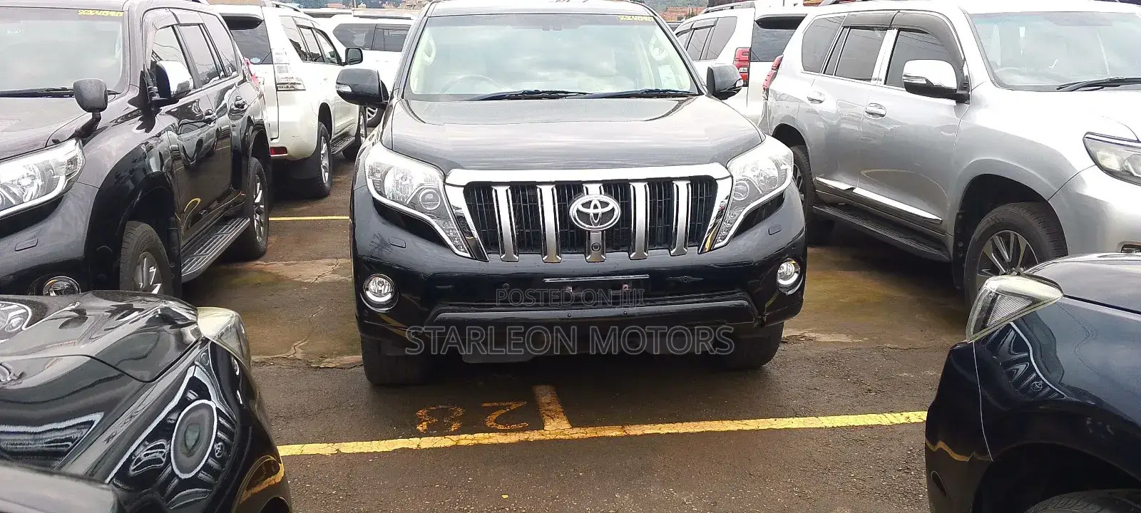 Toyota Land Cruiser Prado 2.8 D-4D 2016 Black