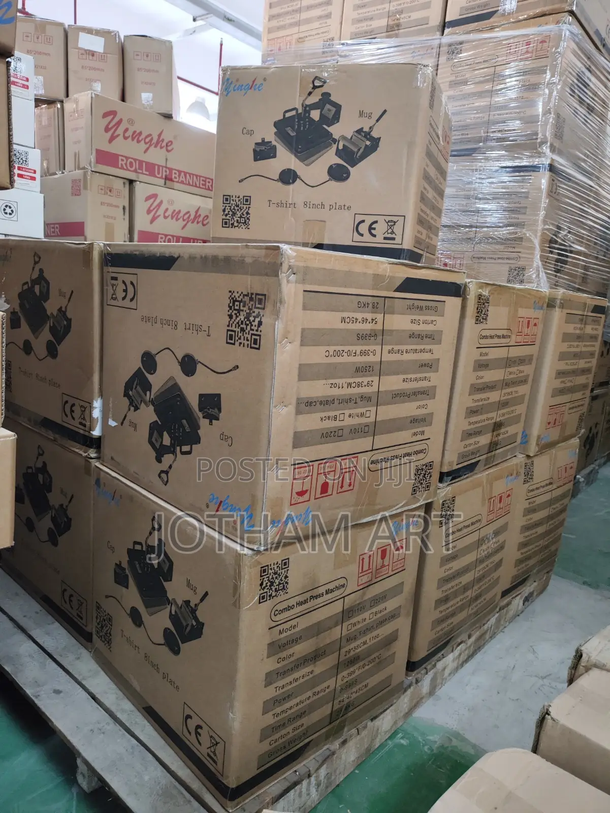 Heat Press 8in1 Big Stock Ware House Offer