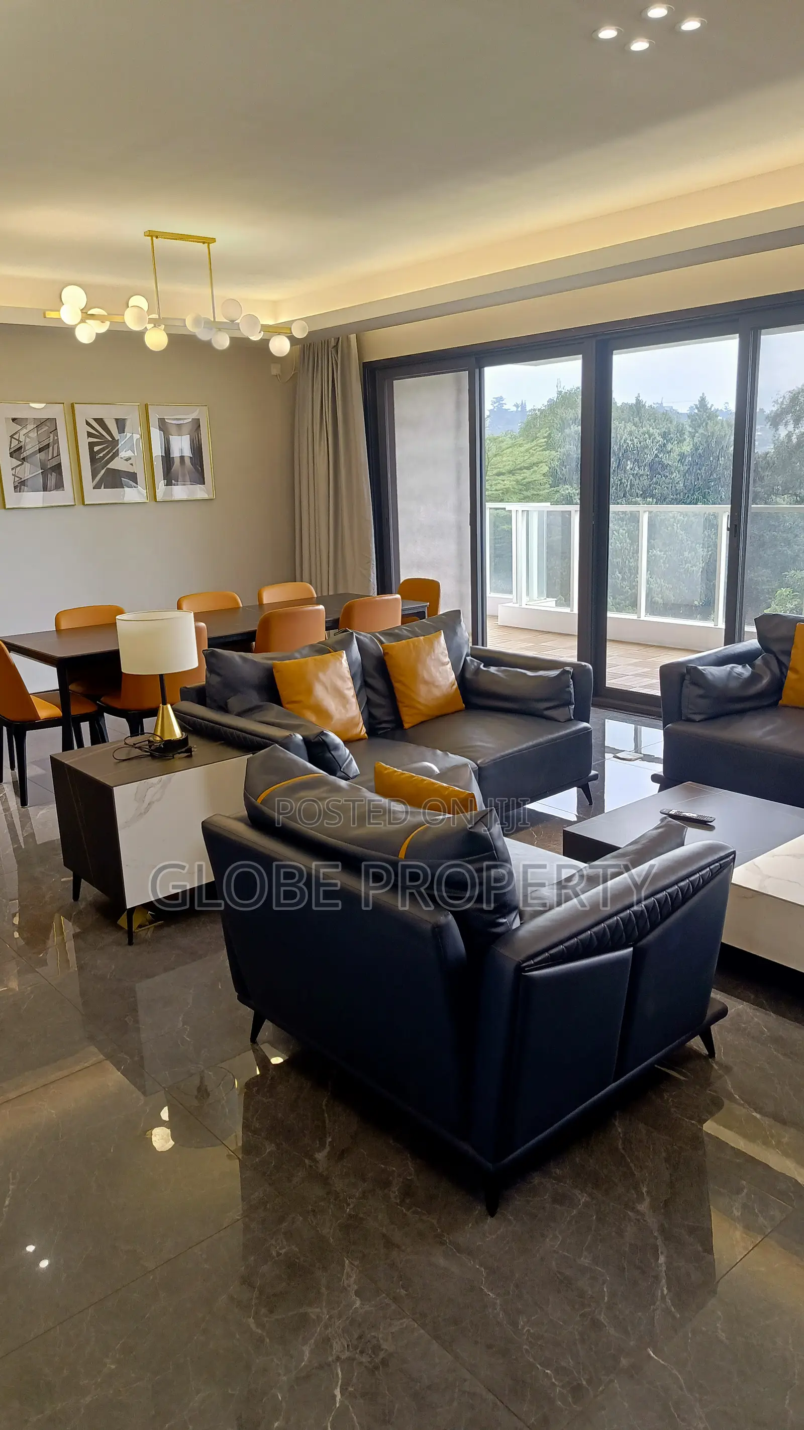 Furnished 4bdrm Apartment in Kololo, Central Division for rent