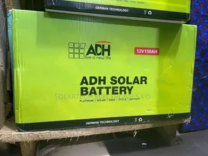 150ah Original Adh Solar Powder Battery/ 1 Year Warranty 