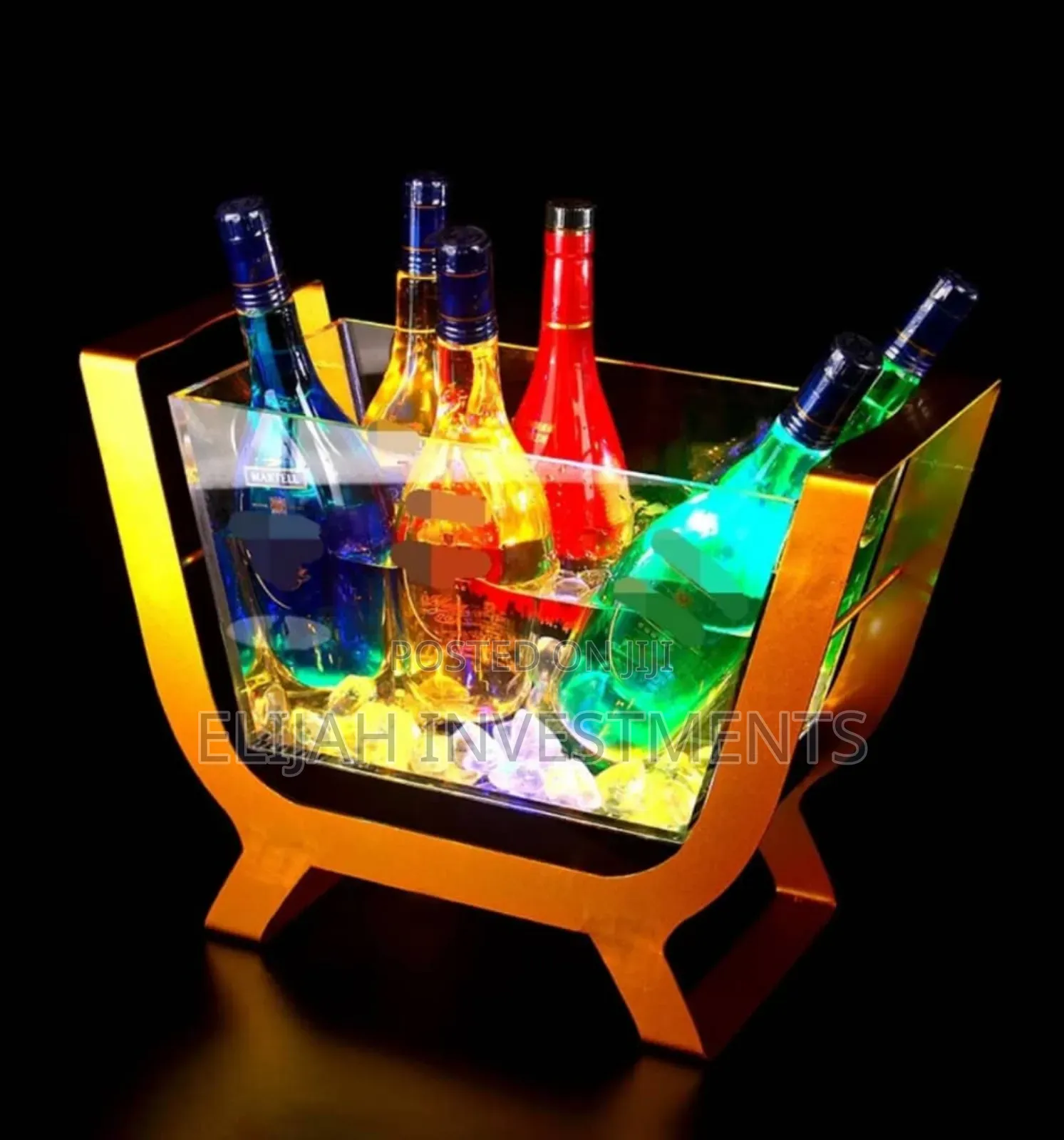 Led Boat Shape Heavy Duty Ice Bucket