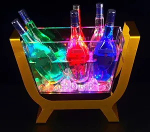 Led Boat Shape Heavy Duty Ice Bucket
