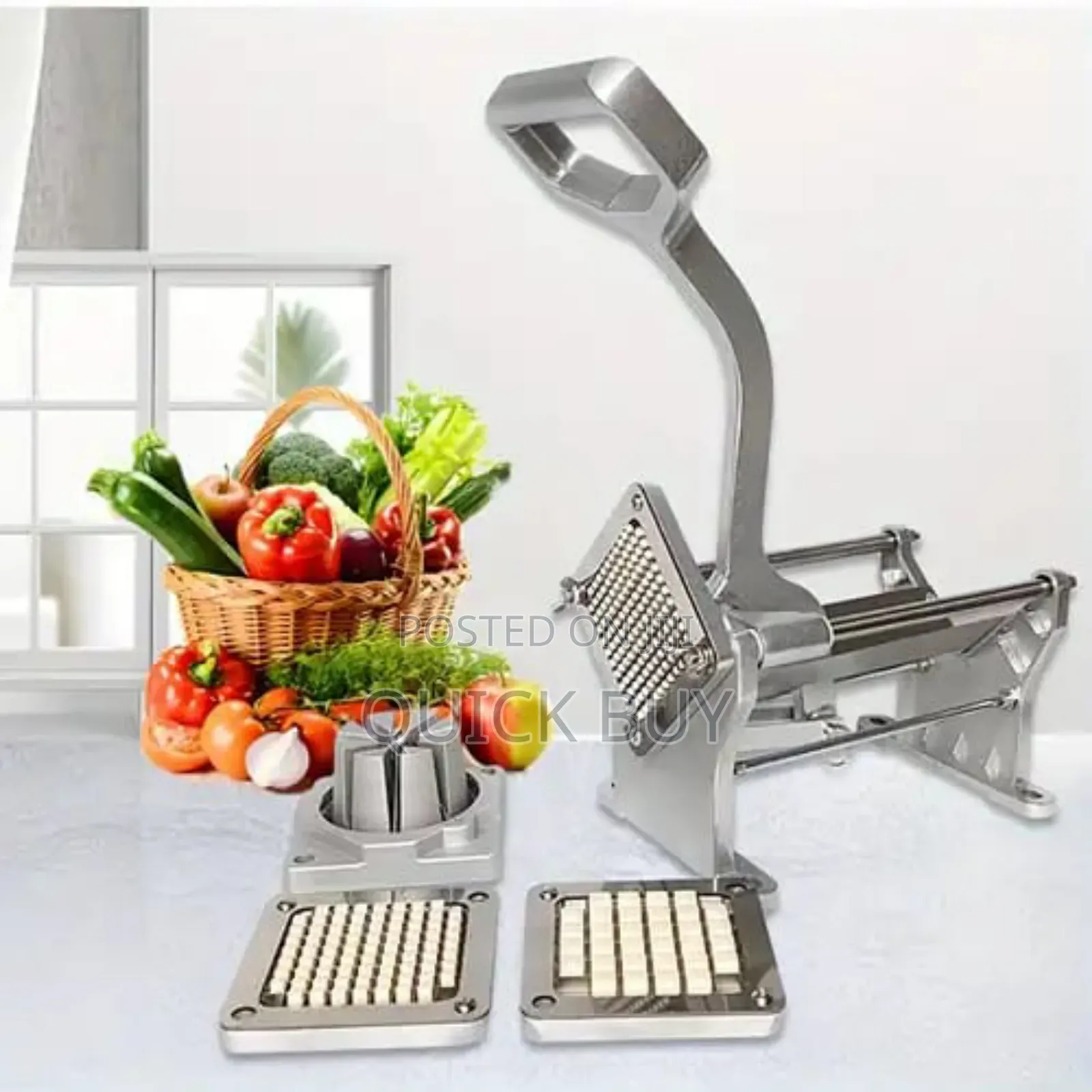 Perfect Fries Cutter, Easy Safe (Commercial/Home Use)