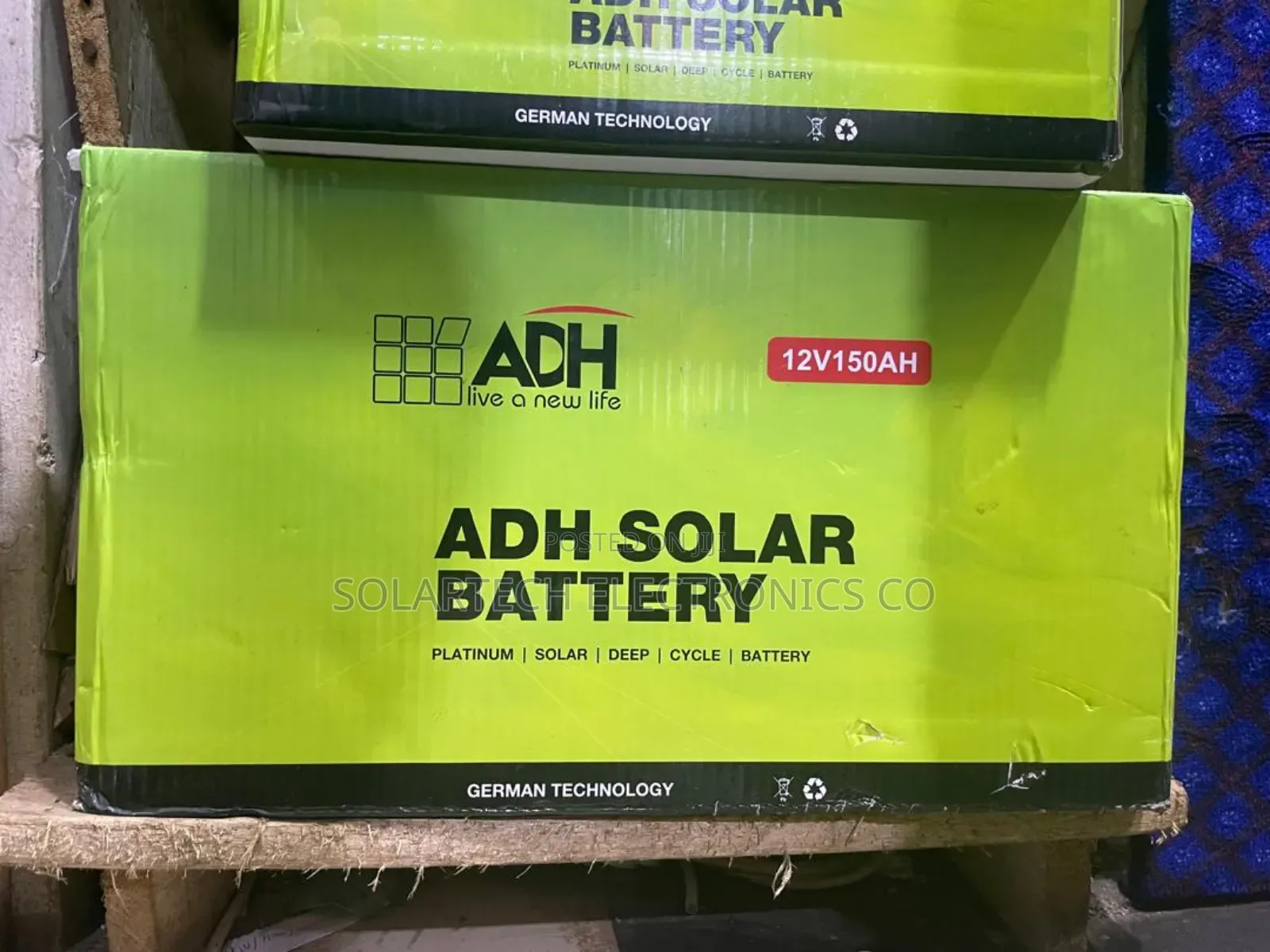 150ah Original Adh Solar Powder Battery/ Wholesale Price